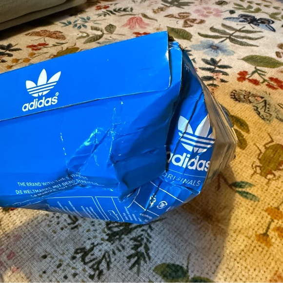 adidas Leopard Print Samba Sneakers with Cream Stripes and Red Accents - Picture 11 of 11